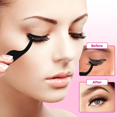 DIY Lash Extension Tweezers for Strip Lashes and Clusters