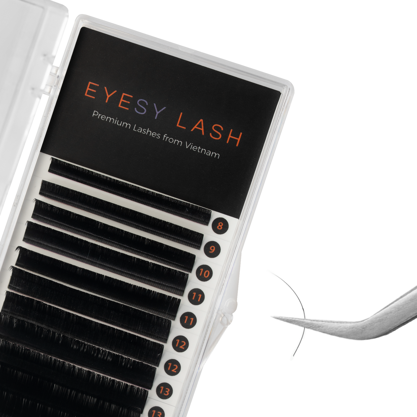 Classic & Volume Cashmere Lash Extensions 8-16mm Mixed Tray