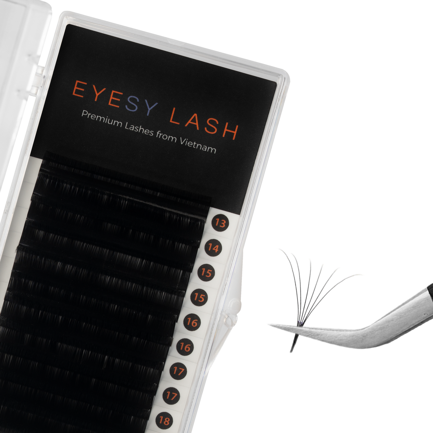 Cashmere Volume Lash Extensions 13-20mm Mixed Tray