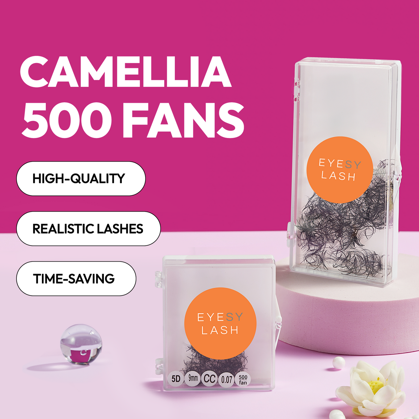Camellia Fans 5D 0.07 500 fans
