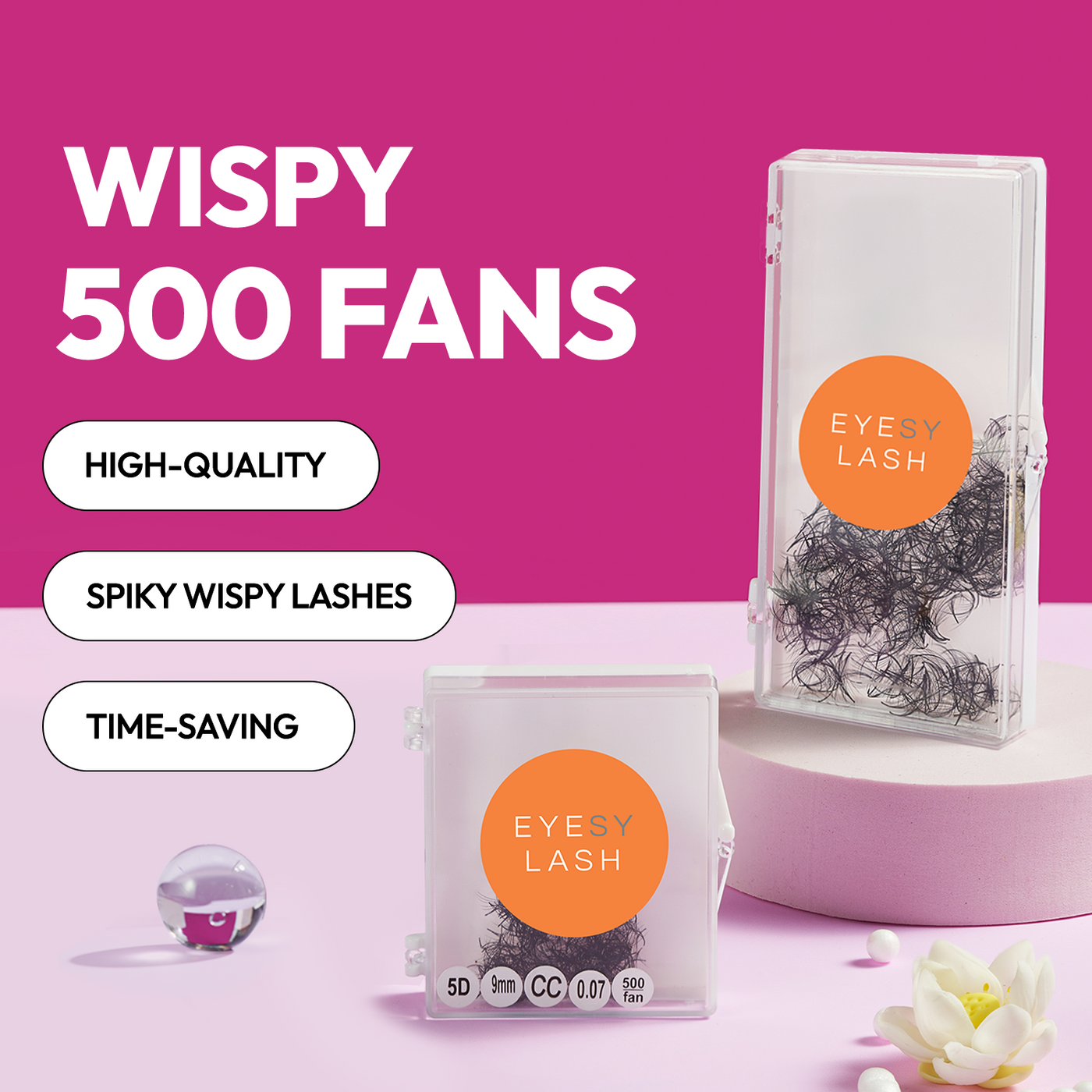 Ventiladores Wispy 9D | 0.05 | 500 aficionados