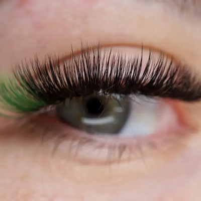 GREEN Promade/Wispy Fans 3D - 9D | .07 | 500 fans | for WHOLESALE Pre-order