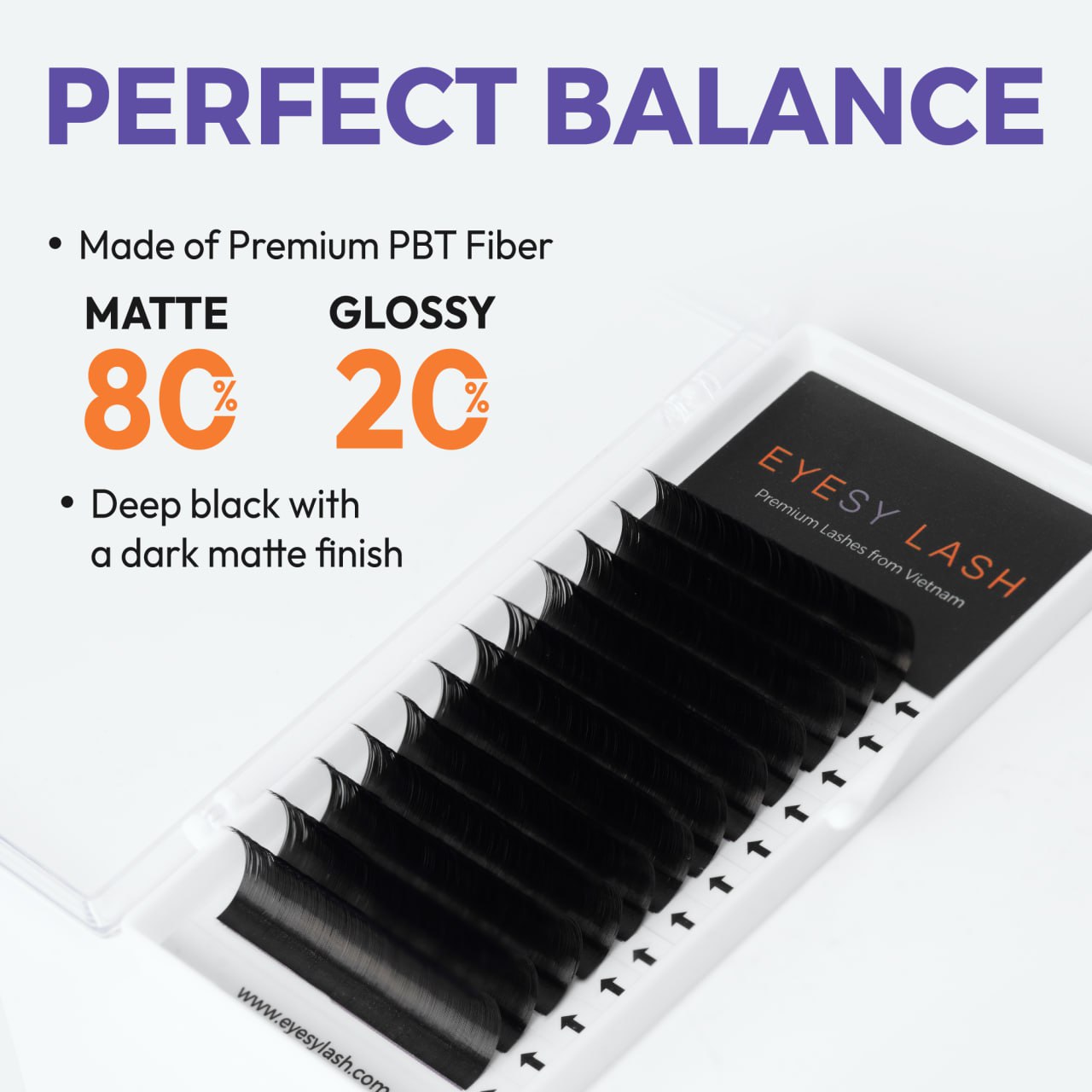Cashmere Volume Lash Extensions Single Length