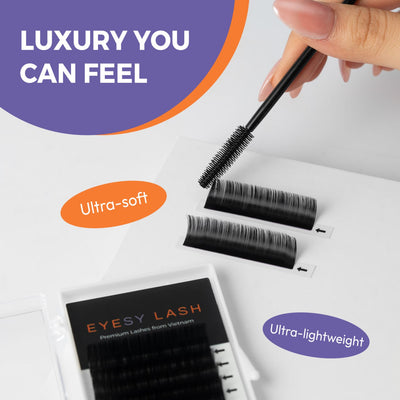 Cashmere Volume Lash Extensions Single Length