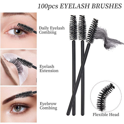 Eyelash brush wand (pack 100pcs) - Eyesy Lash